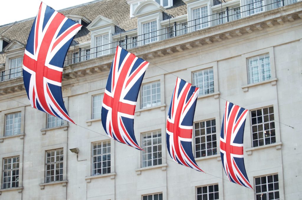 Great Britain flags